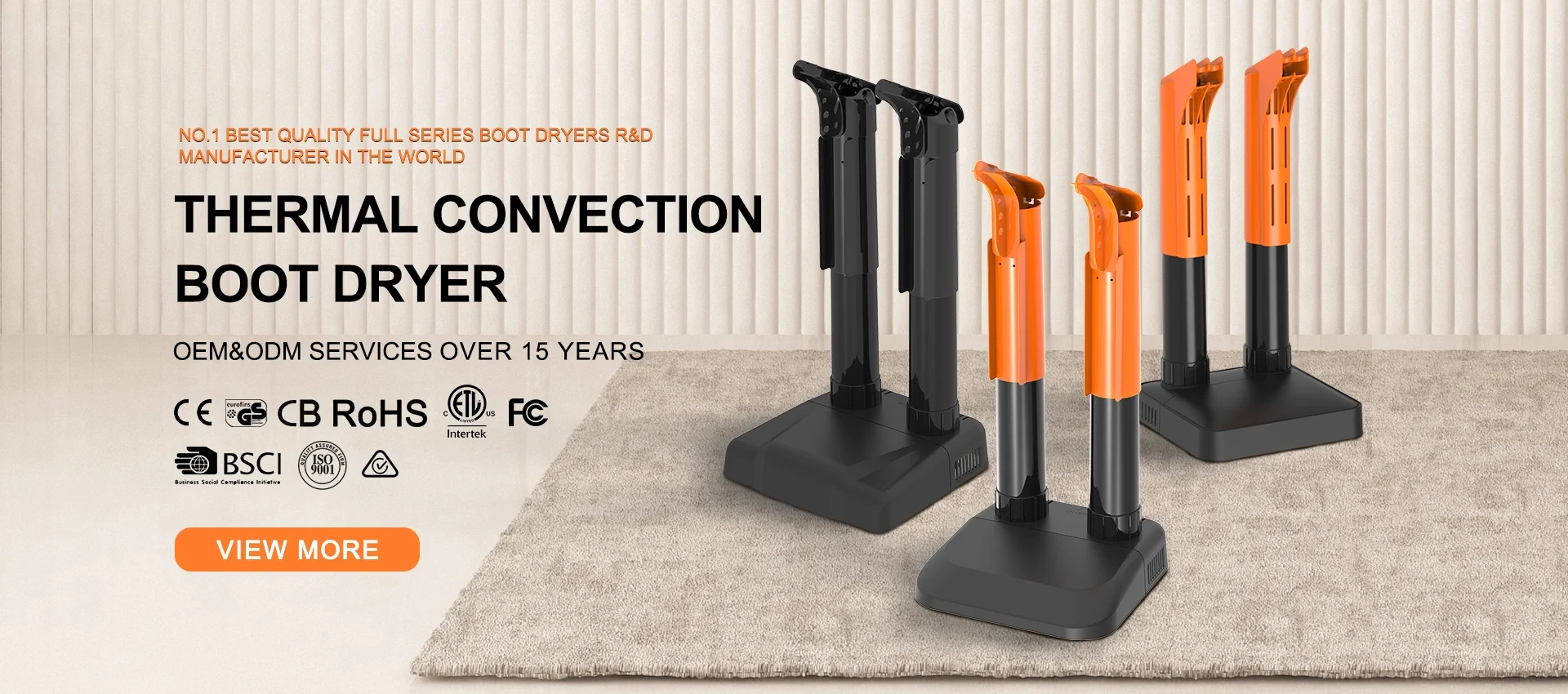 NOUVEAU BOOT DE CONVECTION THERMIQUE