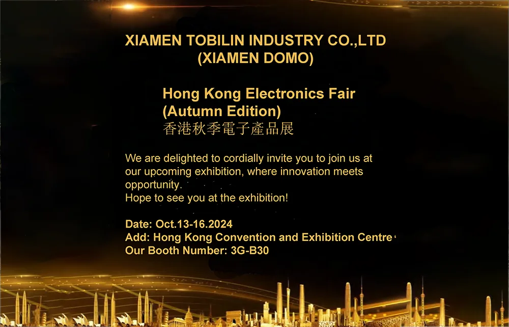 Invitation d'exposition de l'exposition de la foire de l'électronique de Hong Kong pour le sèche-linge innovant